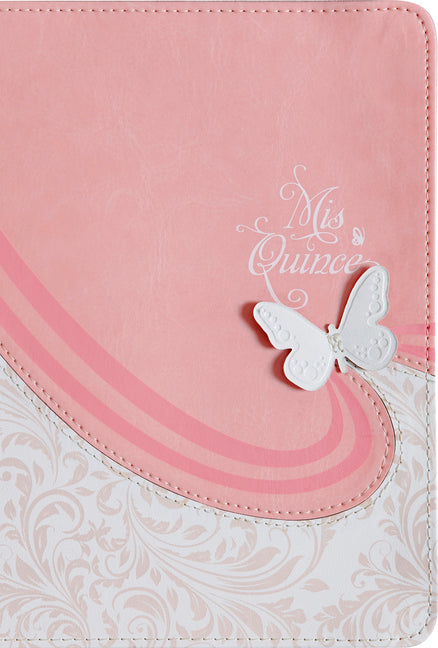Rvr 1960 Biblia MIS Quince, Rosa Y Blanco Símil Piel - Ingram