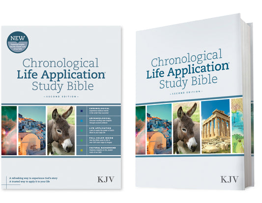 KJV Chronological Life Application Study Bible, Second Edition (Hardcover) - Ingram