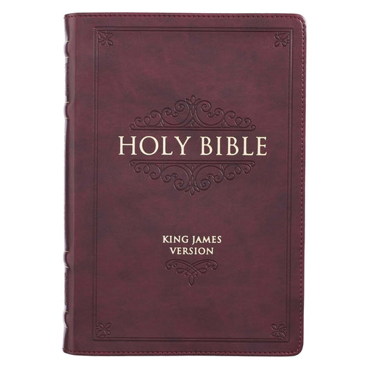 KJV Bible Thinline Burgundy - Ingram