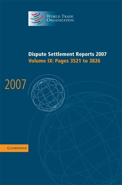 Dispute Settlement Reports 2007 - Ingram
