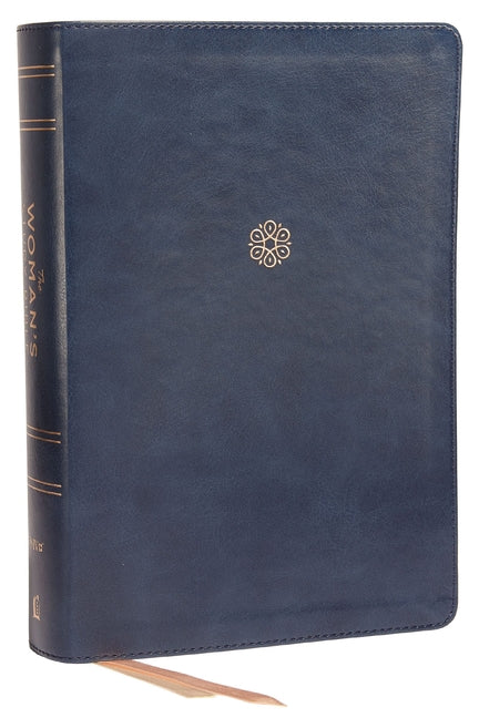 Niv, the Woman's Study Bible, Leathersoft, Blue, Full-Color, Thumb Indexed: Receiving God's Truth for Balance, Hope, and Transformation - Ingram