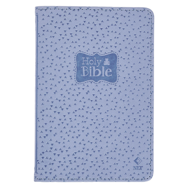 NLT New Testament with Psalms Keepsake Holy Bible for Baby Boys, New Living Translation, Blue - Ingram