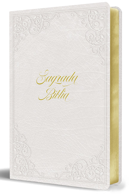 Biblia Católica: Letra Grande. Símil Piel Blanca: Boda, Quinceañera, Primera Comu Nión / Catholic Leathersoft White Bible: Bride, Quinceanera, First C - Ingram