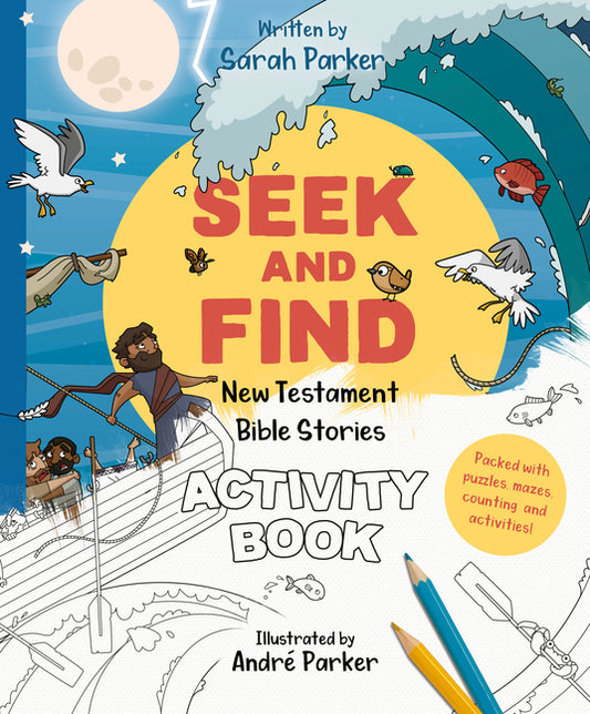 Seek and Find: New Testament Activity Book: Learn All about Jesus! - Ingram