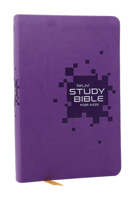 NKJV Study Bible for Kids, Purple Leathersoft: The Premier Study Bible for Kids - Ingram