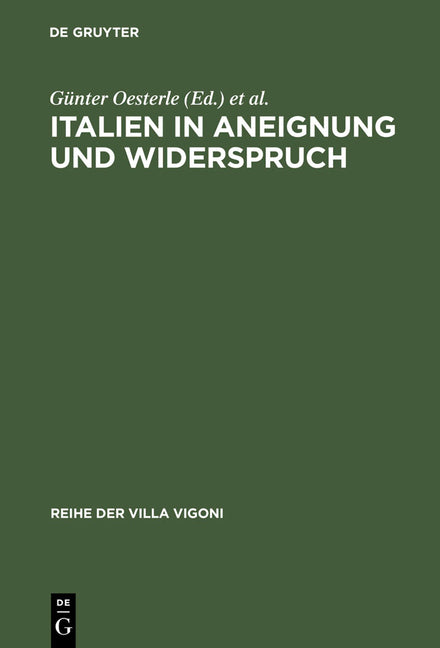 Italien in Aneignung und Widerspruch (Reprint 2013) - Ingram