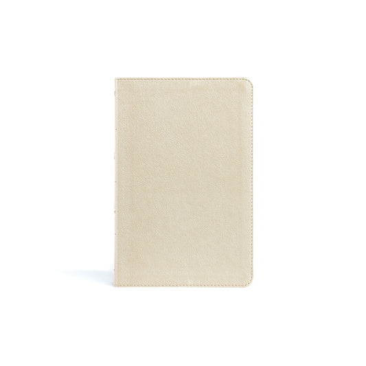 KJV Thinline Bible, Gold Leathertouch - Ingram