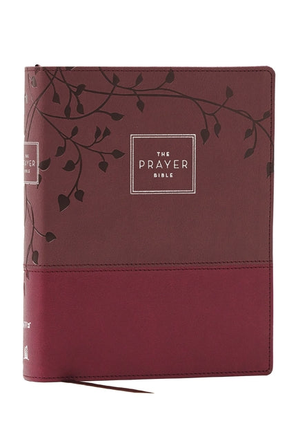Prayer Bible: Pray God's Word Cover to Cover (Niv, Burgundy Leathersoft, Red Letter, Comfort Print) - Ingram