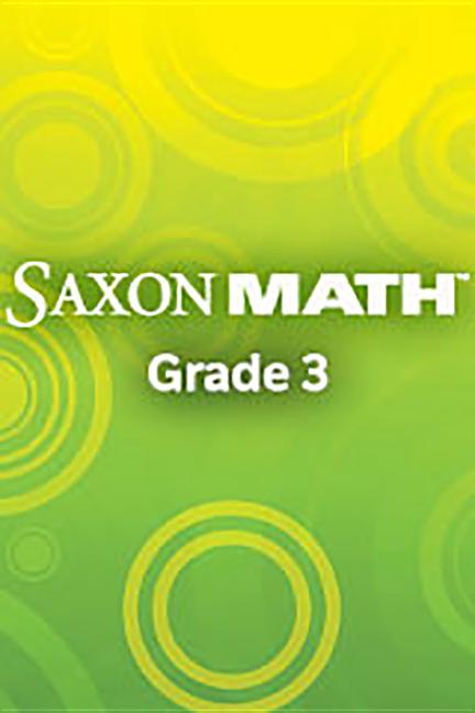 Saxon Math 3: Overhead Transparency & Manipulative Binder - Ingram