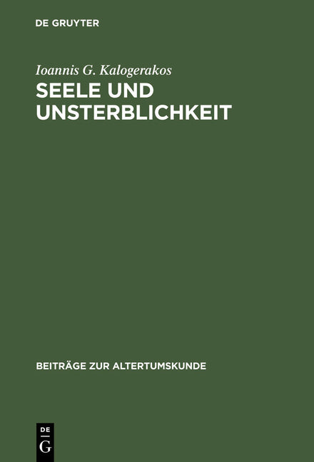Seele und Unsterblichkeit (Reprint 2012) - Ingram