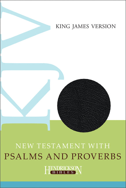 KJV New Testament with Psalms and Proverbs (Imitation Leather, Black) - Ingram