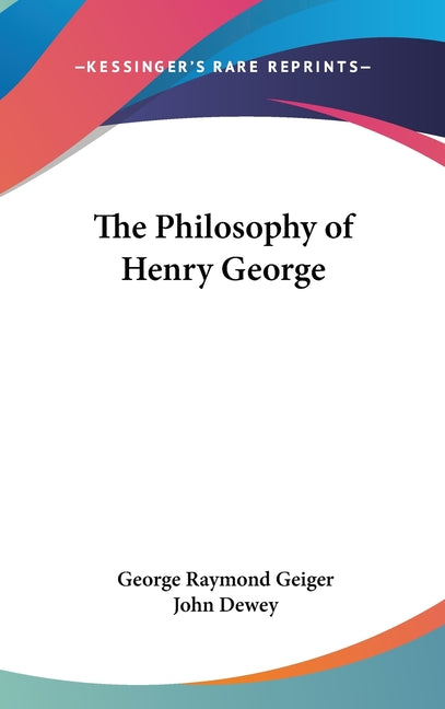 Philosophy of Henry George - Ingram