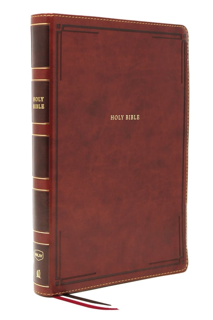 Nkjv, Thinline Bible, Giant Print, Leathersoft, Brown, Red Letter Edition, Comfort Print: Holy Bible, New King James Version - Ingram