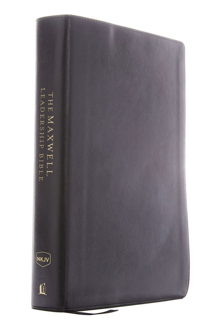NKJV, Maxwell Leadership Bible, Third Edition, Imitation Leather, Black, Comfort Print - Ingram