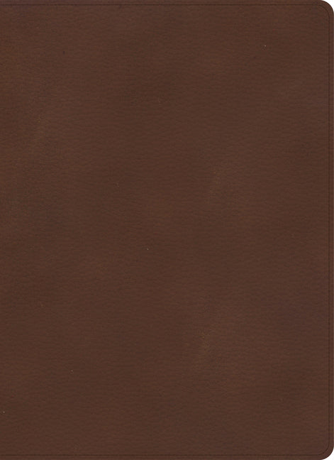 KJV Single-Column Wide-Margin Bible, Brown Leathertouch - Ingram