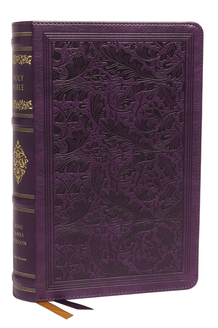 Kjv, Sovereign Collection Bible, Personal Size, Leathersoft, Purple, Red Letter Edition, Comfort Print: Holy Bible, King James Version - Ingram