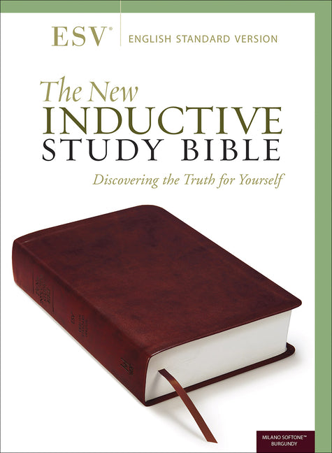 New Inductive Study Bible (Esv, Milano Softone, Burgundy) - Ingram