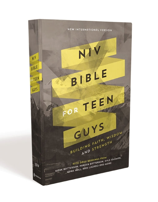 NIV Bible for Teen Guys, Hardcover: Building Faith, Wisdom and Strength - Ingram