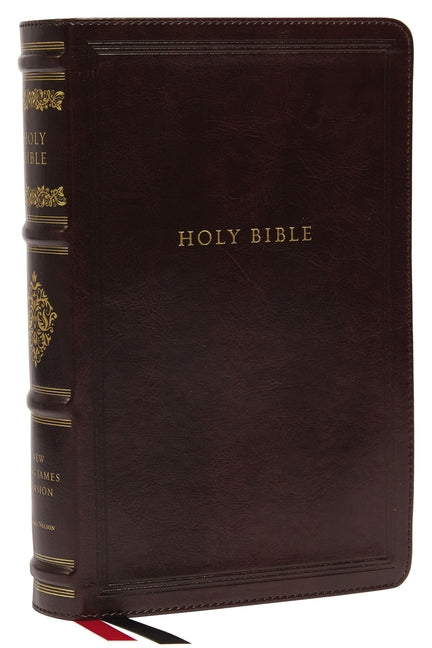 Nkjv, Personal Size Reference Bible, Sovereign Collection, Leathersoft, Brown, Red Letter, Thumb Indexed, Comfort Print: Holy Bible, New King James Ve - Ingram