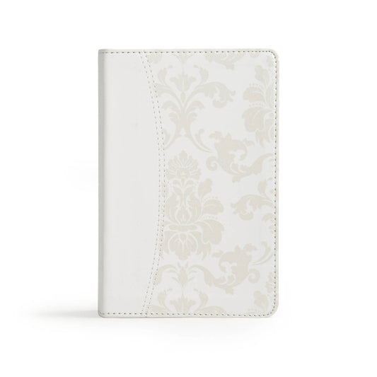 CSB Bride's Bible, White Leathertouch - Ingram