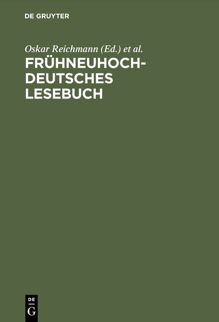 Frühneuhochdeutsches Lesebuch - Ingram