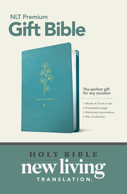 Premium Gift Bible NLT (Red Letter, Leatherlike, Teal) - Ingram