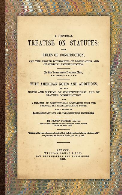 General Treatise on Statutes - Ingram