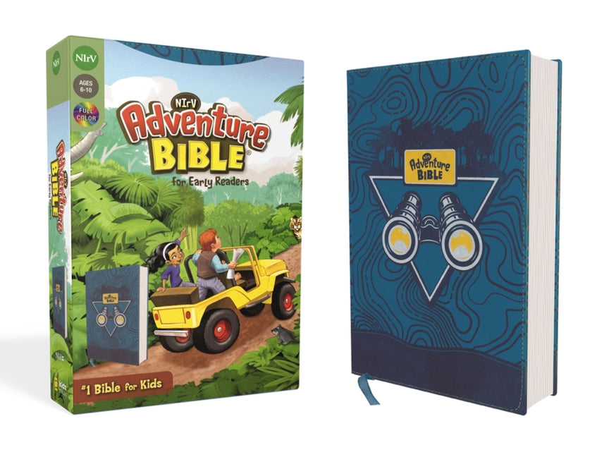 Nirv, Adventure Bible for Early Readers, Leathersoft, Blue, Full Color - Ingram