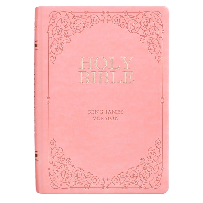 KJV Bible Giant Print Full Size Pink - Ingram