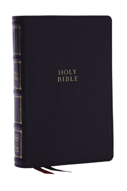 KJV Holy Bible: Compact Bible with 43,000 Center-Column Cross References, Black Genuine Leather, Red Letter, Comfort Print: King James Version - Ingram