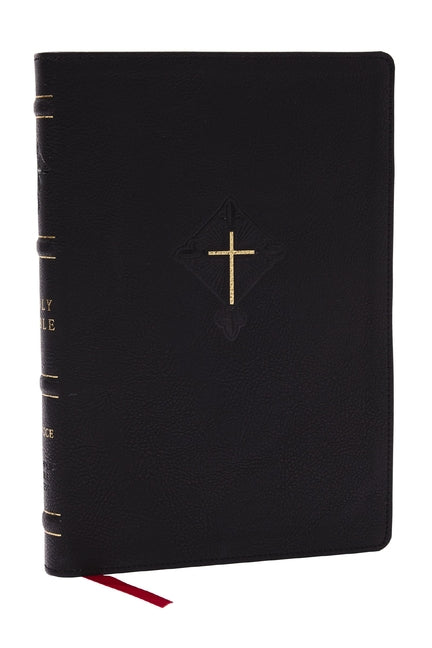 Rsv2ce, Thinline Large Print Catholic Bible, Black Leathersoft, Comfort Print - Ingram