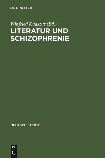 Literatur und Schizophrenie - Ingram