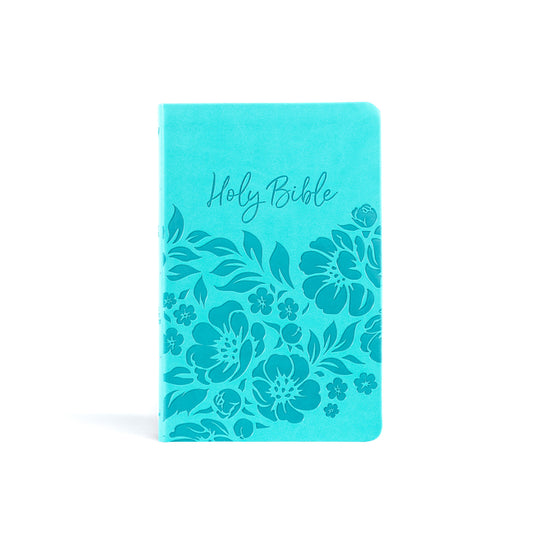KJV Thinline Bible, Value Edition, Teal Leathertouch - Ingram