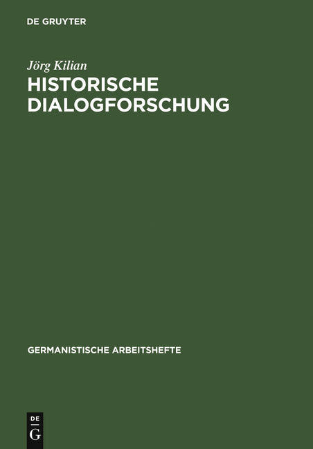 Historische Dialogforschung: Eine Einführung - Ingram