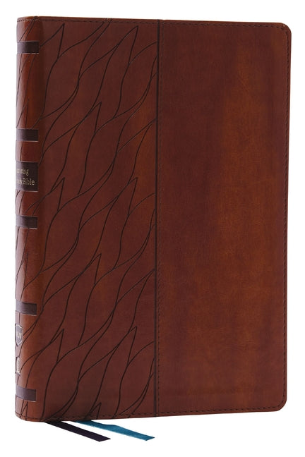Encountering God Study Bible: Insights from Blackaby Ministries on Living Our Faith (Nkjv, Brown Leathersoft, Red Letter, Comfort Print, Thumb Indexed - Ingram