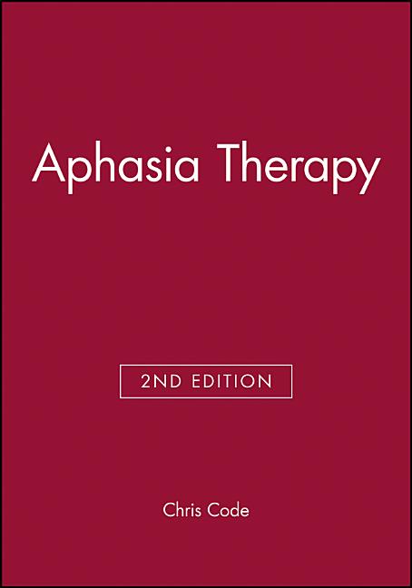 Aphasia Therapy (Revised) - Ingram