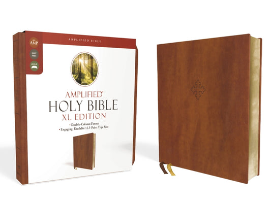 Amplified Holy Bible, XL Edition, Leathersoft, Brown - Ingram