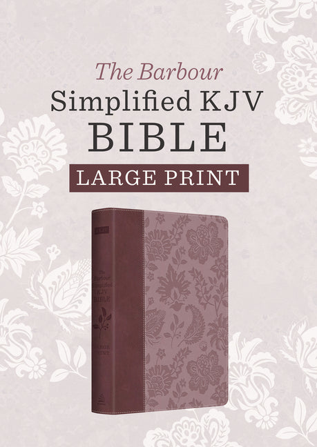 Barbour Simplified Kjv--Large Print [Plum & Paisley] - Ingram