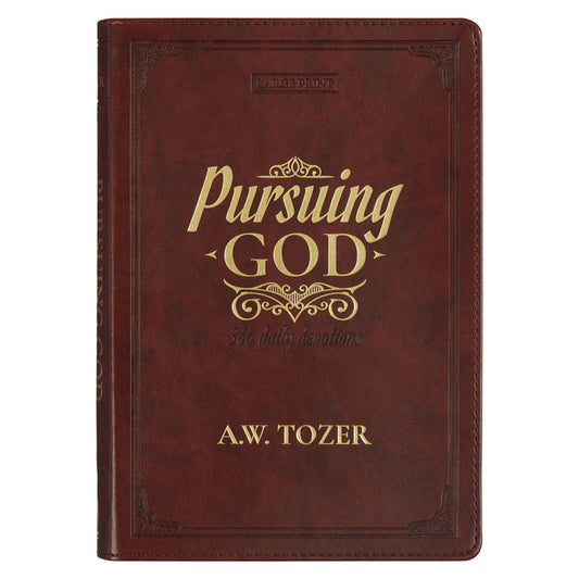 Pursuing God Devotional Large Print - Ingram