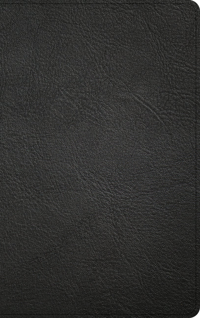 KJV Single-Column Personal Size Bible, Black Genuine Leather - Ingram