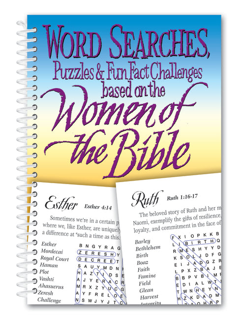 Word Search Based on the Women of the Bible - Ingram