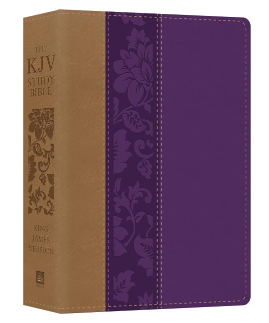 KJV Study Bible - Large Print [violet Floret] - Ingram