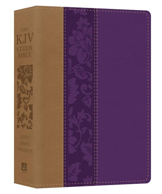 KJV Study Bible - Large Print [violet Floret] - Ingram