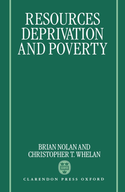 Resources, Deprivation, and Poverty - Ingram