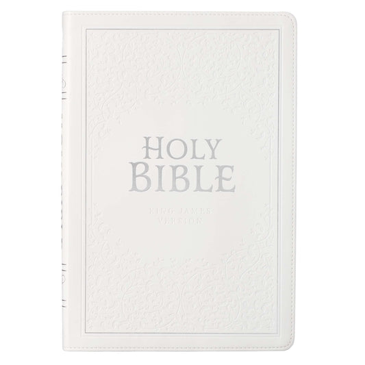 KJV Thinline White Wedding Bible - Ingram