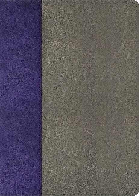 Jeremiah Study Bible, Nkjv: Gray and Purple Leatherluxe Limited Edition: What It Says. What It Means. What It Means for You. - Ingram