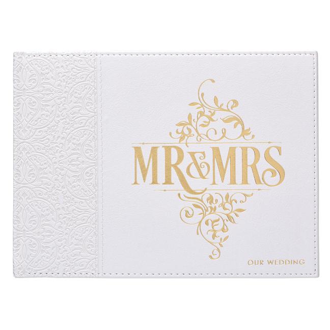 Guest Book Lux-Leather MR & Mrs - Ingram