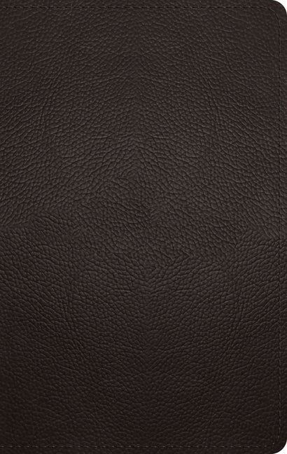 ESV Large Print Personal Size Bible (Buffalo Leather, Deep Brown) - Ingram
