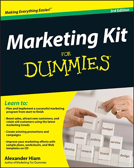 Marketing Kit for Dummies [With CDROM] - Ingram