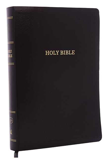 KJV, Reference Bible, Super Giant Print, Leather-Look, Black, Indexed, Red Letter Edition - Ingram